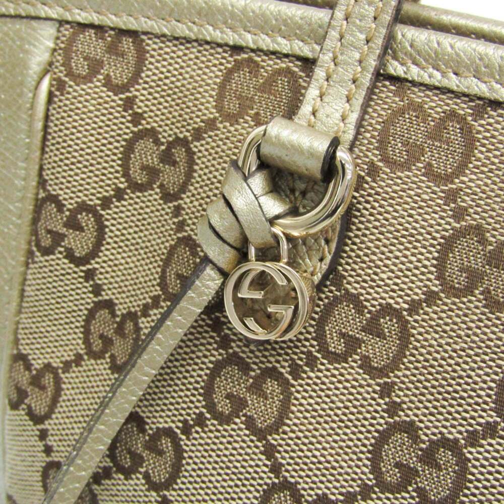 GUCCI Cream Leather Shoulder Bag - Picture 8 of 16